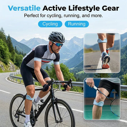 🦵 Breathable Shock-Absorbing Patella Knee Strap – Adjustable Support for Active Movement 🏃