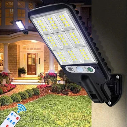 Outdoor LED Solar Lamp with Motion Sensor