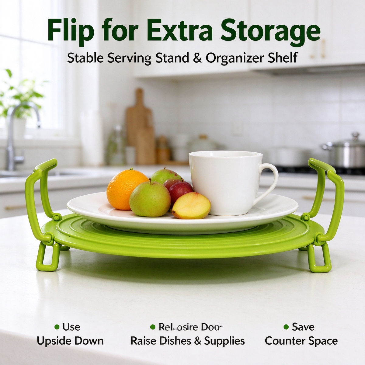 ⏰ Limited-Time Offer – 4-in-1 Multifunctional Microwave Tray (Splash Guard, Carrying Tray, and Stacking Rack) 🍲