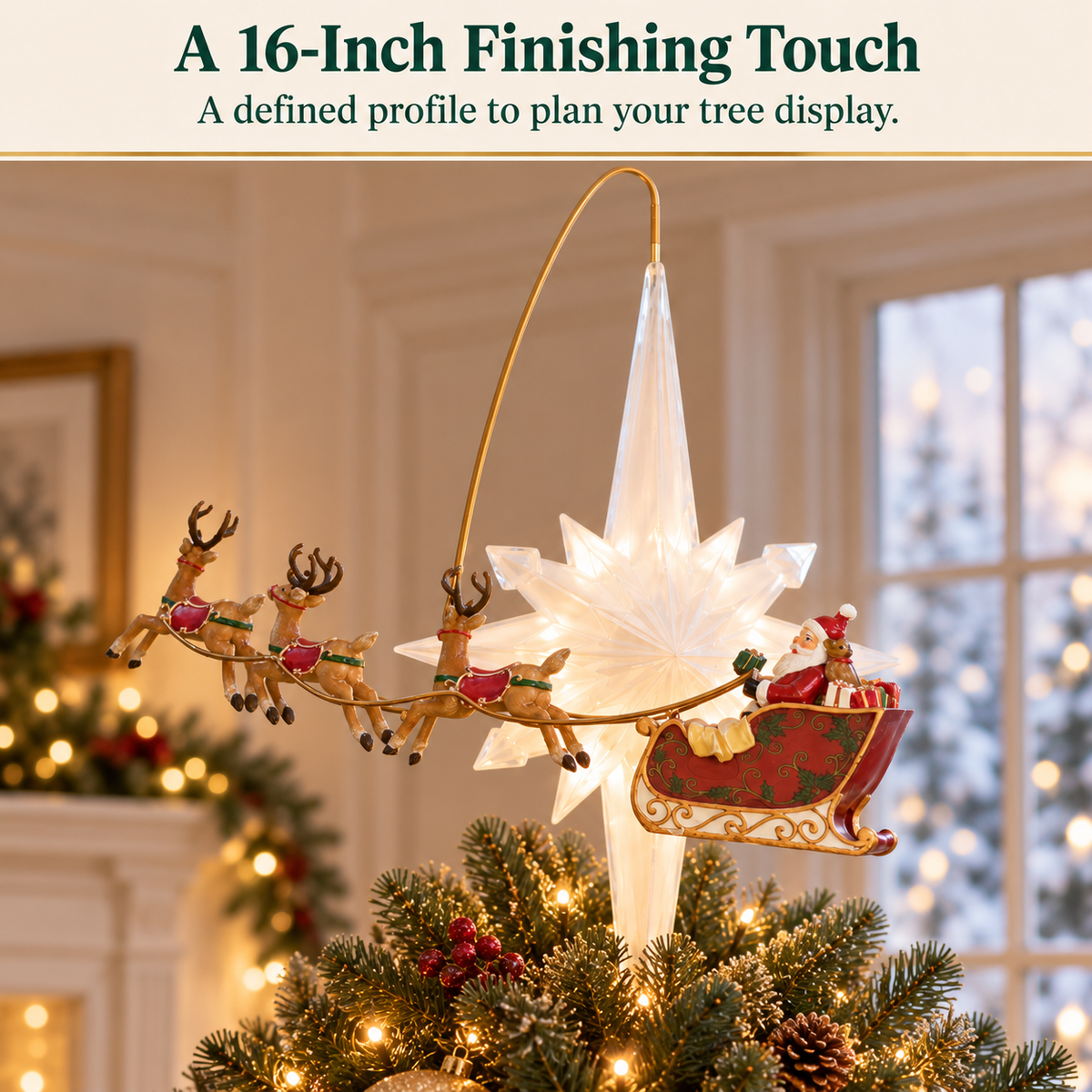 Animated Christmas Tree Toppers