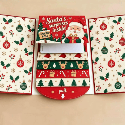⏰LAST DAY 50% OFF - 2026 New 🎅💳 Waterfall Christmas Gift Card Booklet ✨
