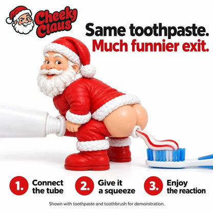 🎅 Funny Santa Toothpaste Dispenser — Bring a Playful Christmas Touch to Brushing Time 🪥