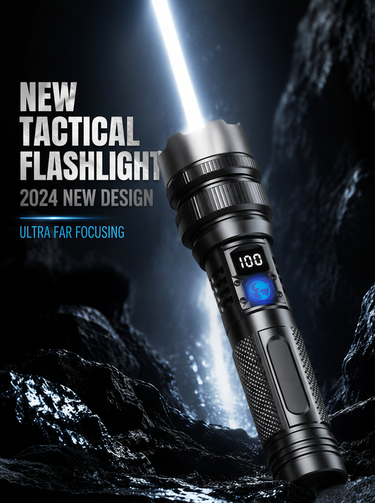 🔥High-power flashlight