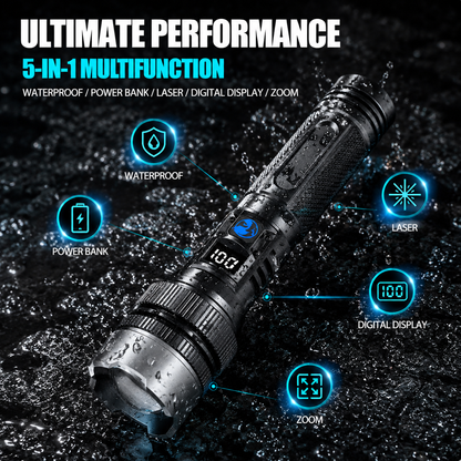 🔥High-power flashlight