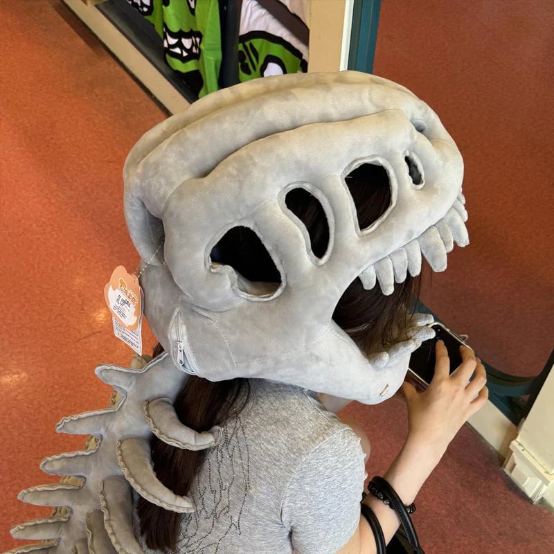 Realistic Dinosaur Skeleton Costume Set
