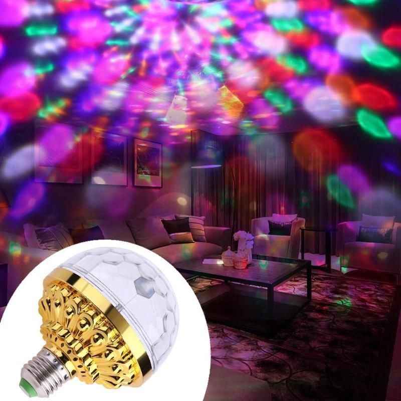 💃Enjoy a More Excited Christmas🔥 Colorful Rotating Disco Ball Light