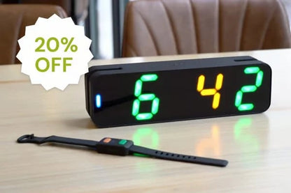 🎾 Smart Pickleball Scoreboard – Wristband-Controlled, Double-Sided LED Display