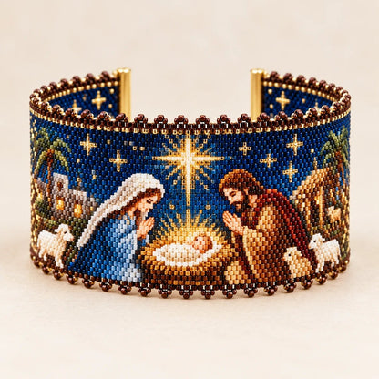⭐ Bethlehem's Sacred Light DIY Beaded Cuff Kit