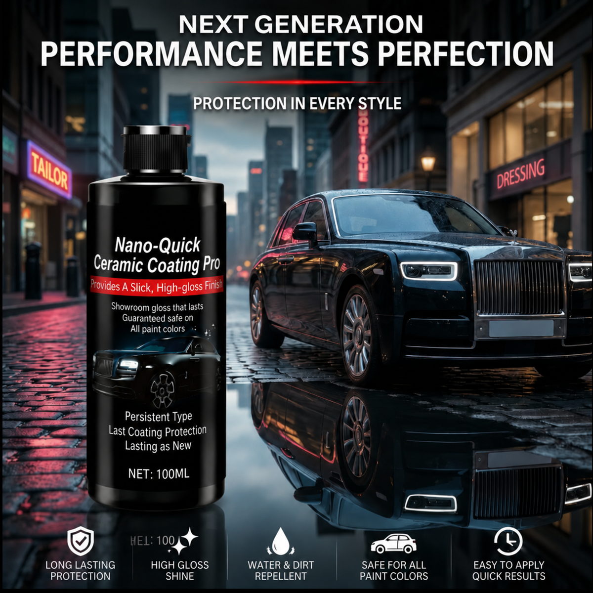 Automotive Nano Ceramic Coating Spray