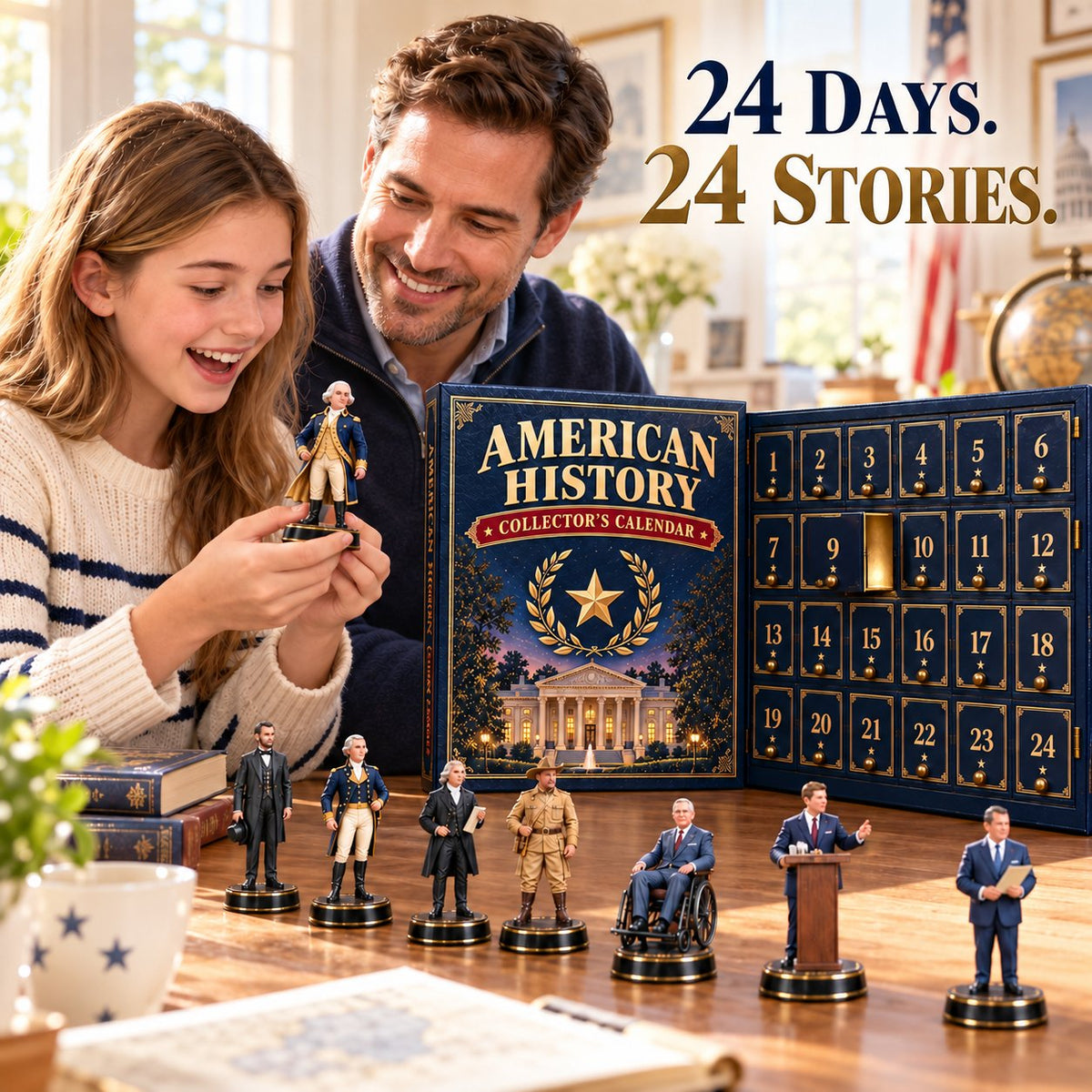 📜 American History Collector's Calendar