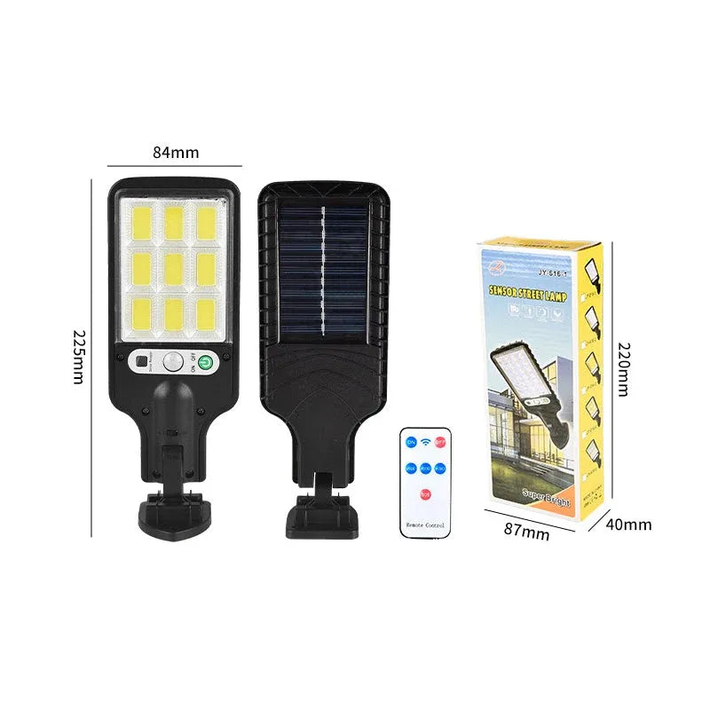 Outdoor LED Solar Lamp with Motion Sensor