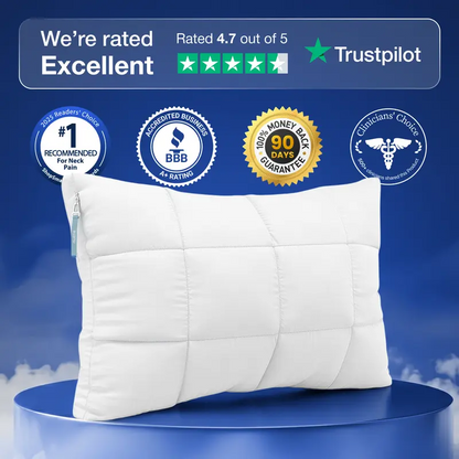 Luxury Cooling Pillow with 3-in-1 Adjustable Support 💤