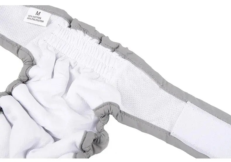 Washable Pet Diapers for Female Male Dogs, Reusable Doggy Diapers