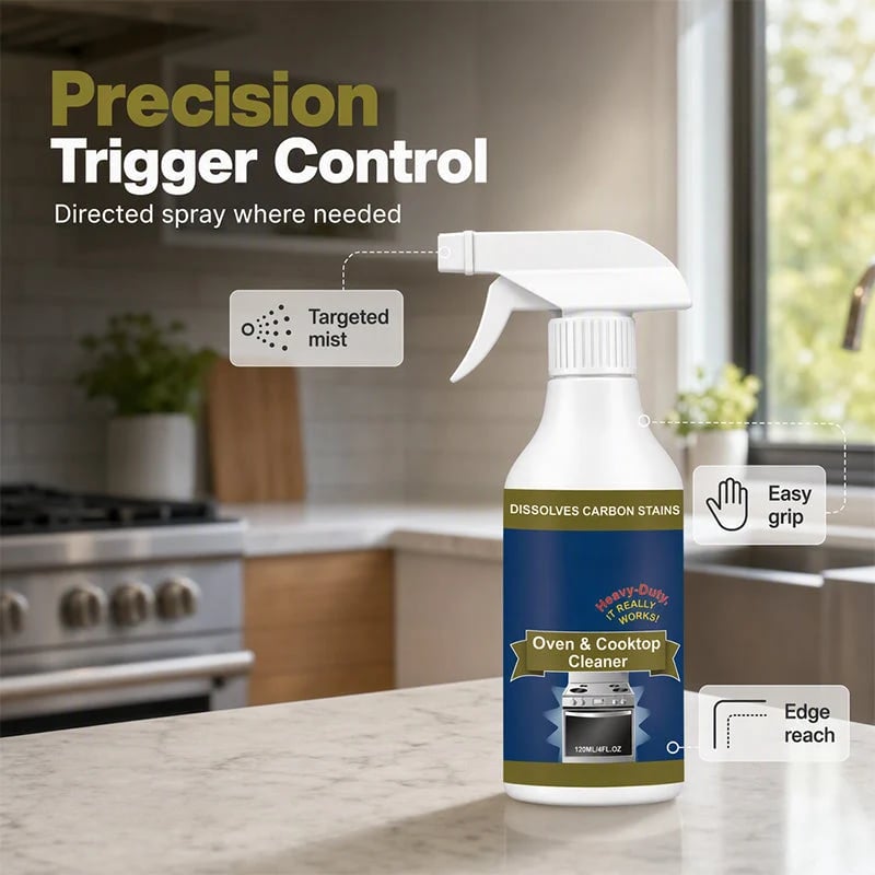 🔥HOT SALE🔥🌻Heavy Duty Oven & Cooktop Cleaner Spray