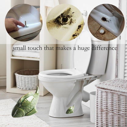 Hide Ugly Toilet Bolts-only frog