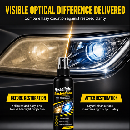 Fast-Acting Car Headlight Restoration Spray