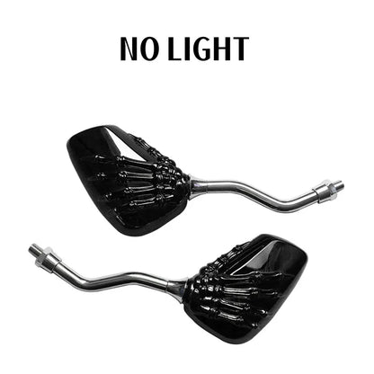 LED ghost claw rearview mirror