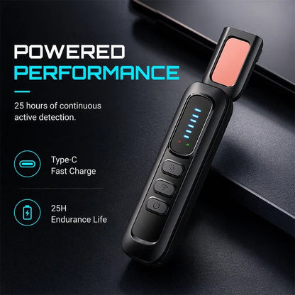 🔍 T19 6-in-1 Hidden Camera Detector – RF, GPS & Bug Finder for Privacy Protection