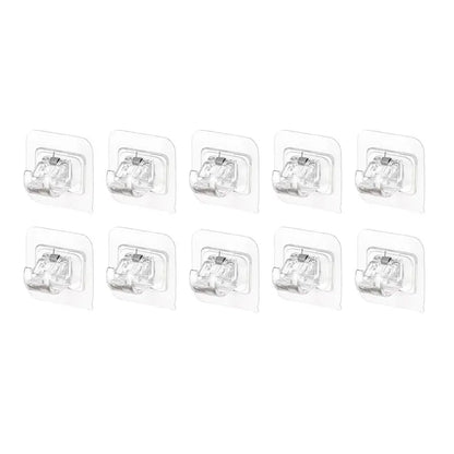 Transparent Hanging Rod Clip
