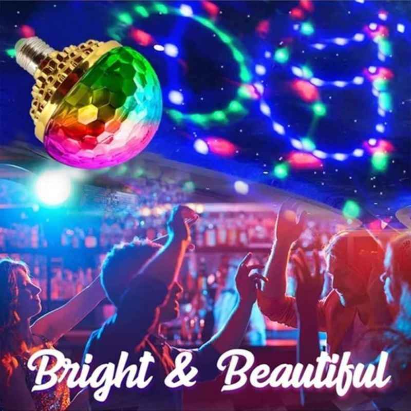 💃Enjoy a More Excited Christmas🔥 Colorful Rotating Disco Ball Light