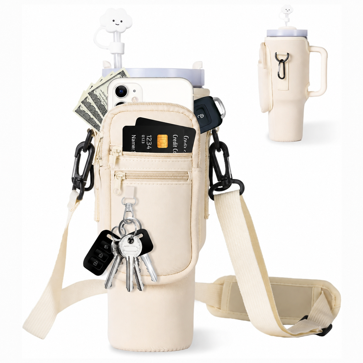 🎁🔥 Water Bottle Carrier Bag™ for 40oz Tumbler