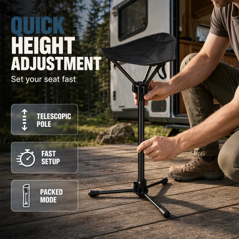 💯📢📢40% OFF !! ⏰Compact Heavy Duty Folding Stool