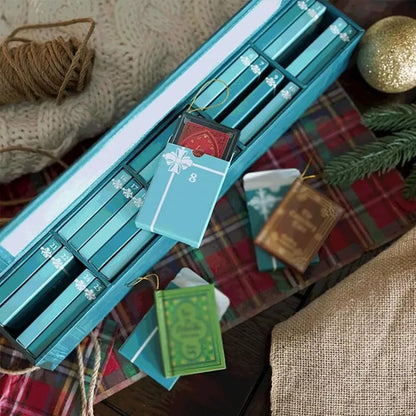 2026 Mini Book Ornament Advent Calendar A Christmas Countdown Made for Book Lovers 📚🎄