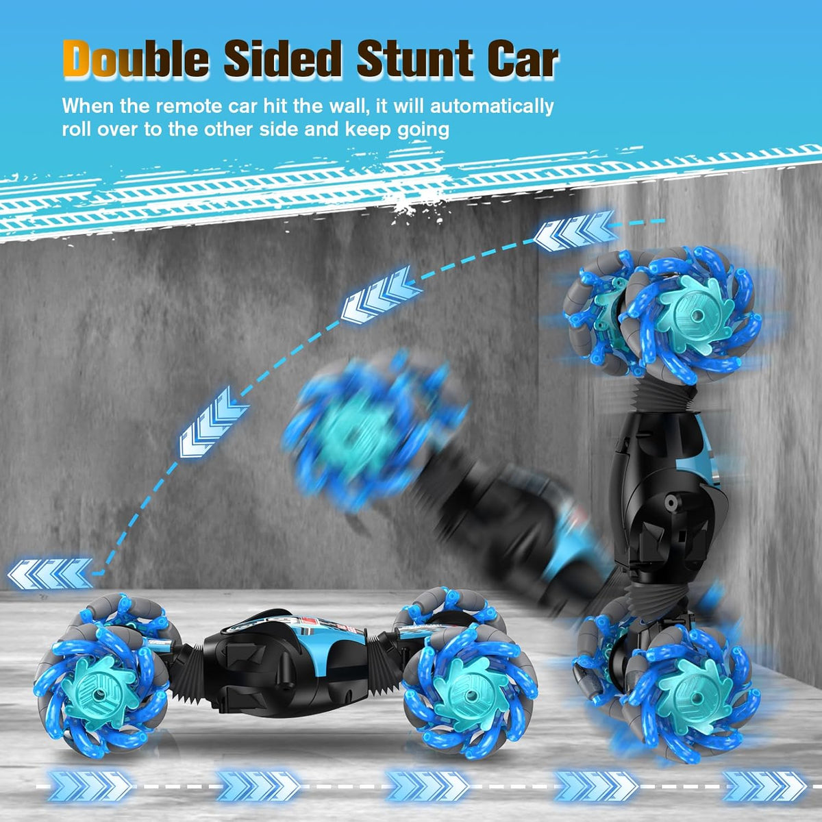 🚗RC Stunt Car with Hand Gesture Control
