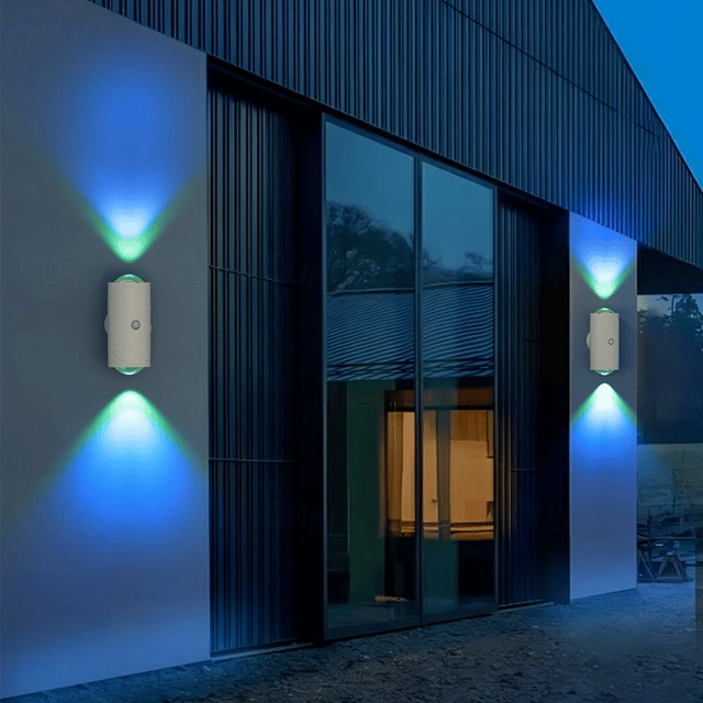 💡🌈Smart LED Motion Sensor Night Light – RGB Gradient Dimmable Wall Lamp