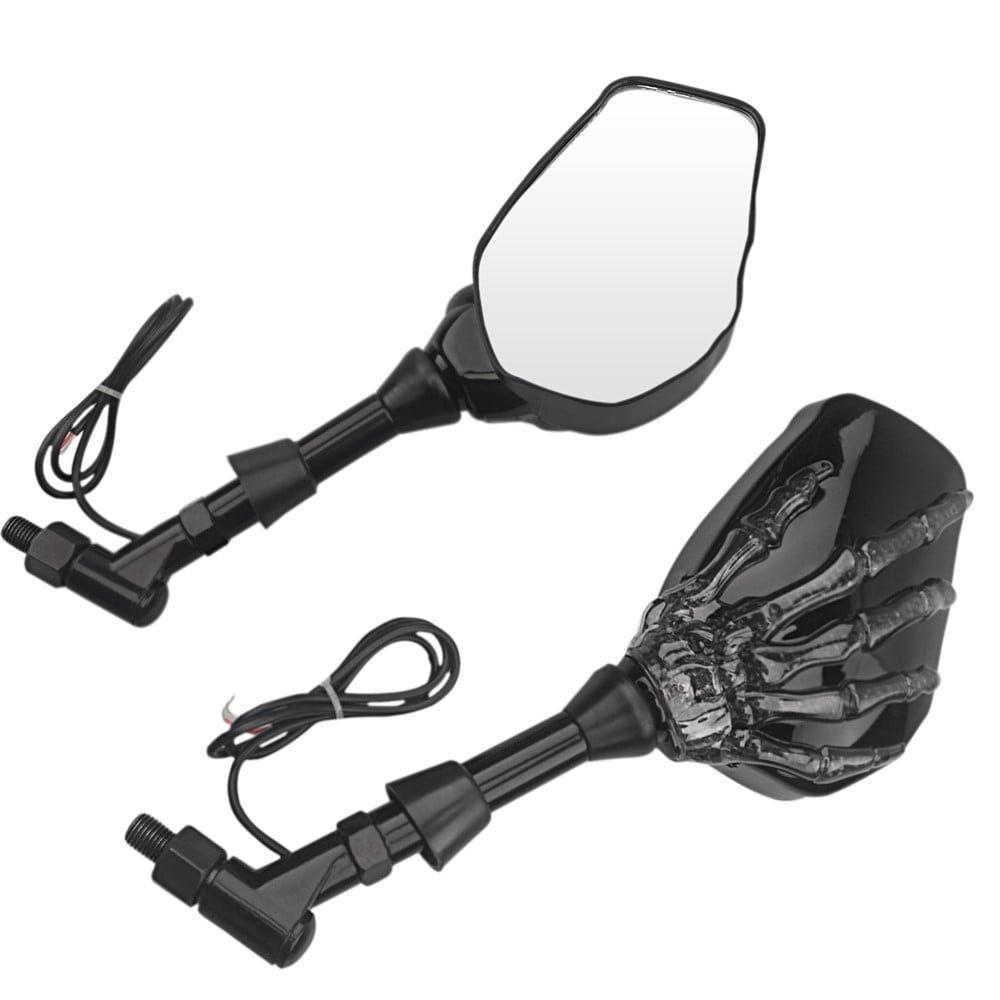 LED ghost claw rearview mirror