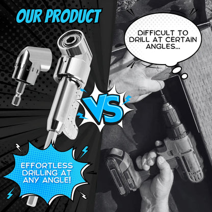105° Angled Drill Attachment 🔧 – Extended 5.51' Reach Adapter