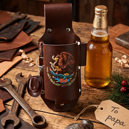 🎁Last day 49% OFF🔥Leather Belt Bottle Holster