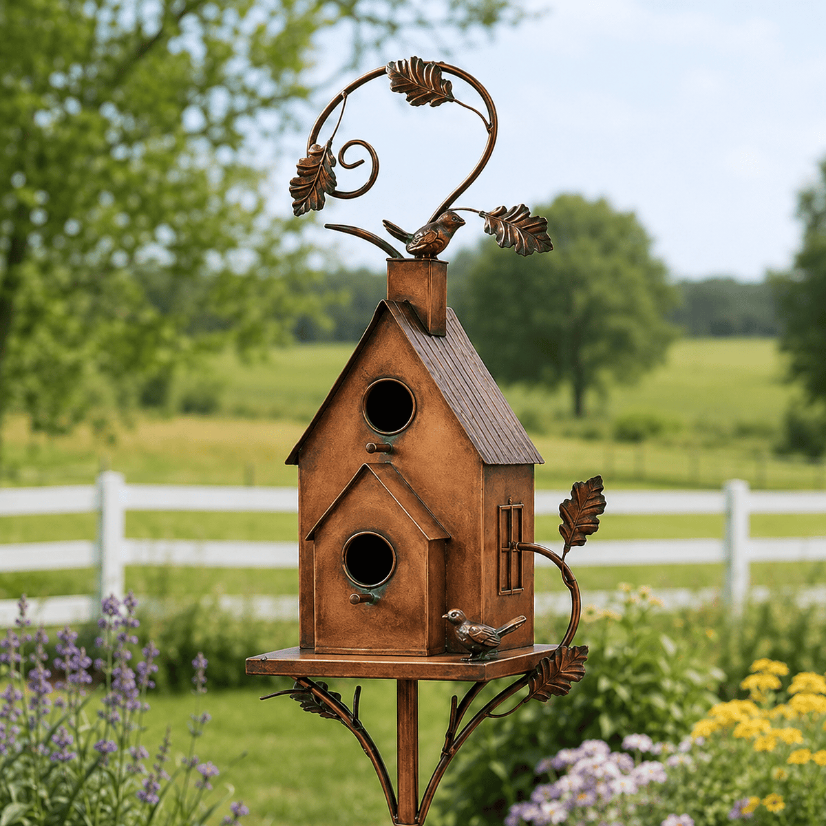 🐦Handmade Iron Birdhouse❤