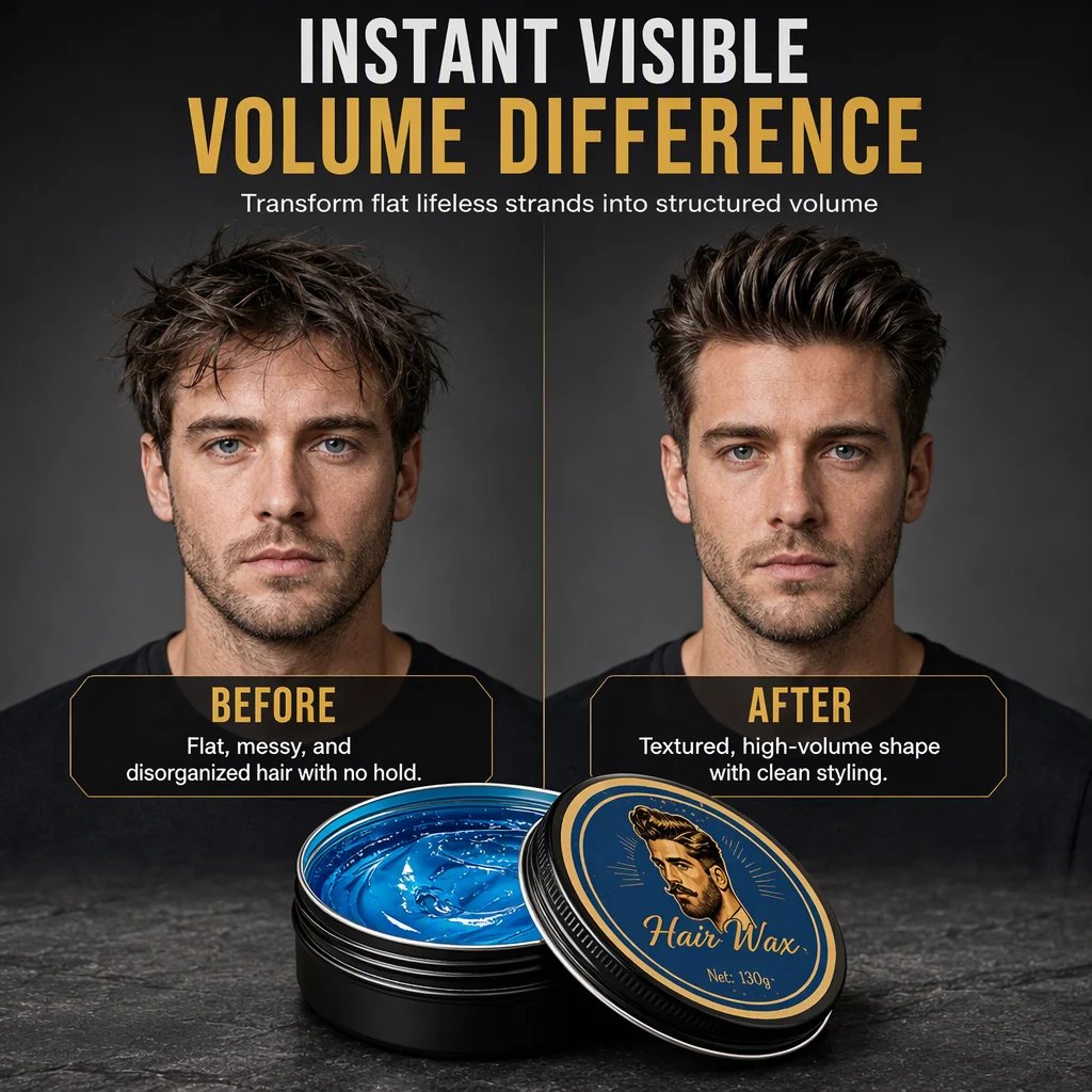 🎉💈 Cologne-Scented Men's Styling Pomade – 130 g