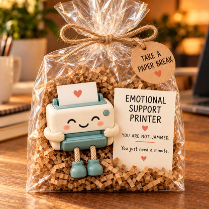 🔥LAST DAY 49% OFF - Emotional Support Desk Companions™ – Funny Coworker Gift with Encouraging Message Card