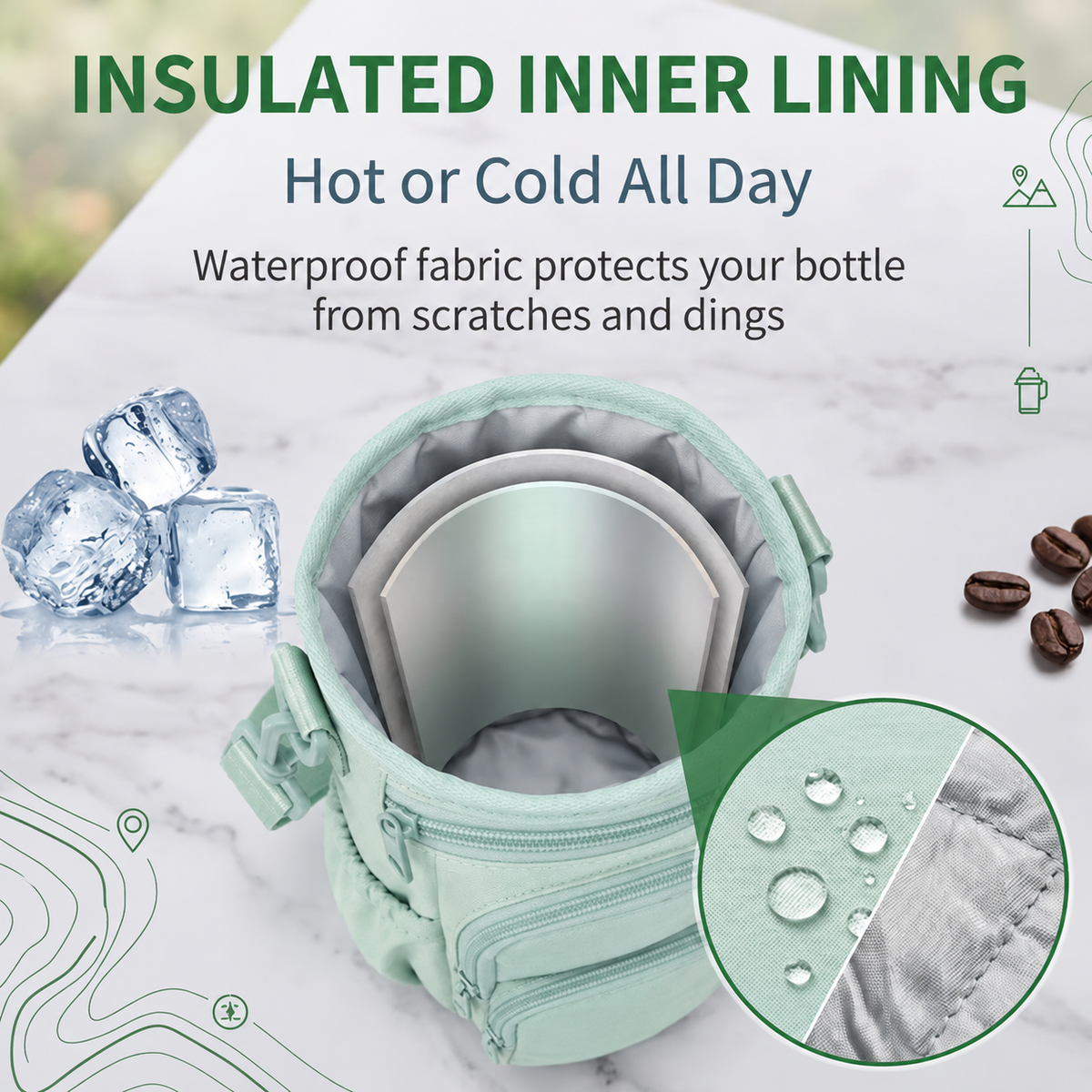 🎁🔥 Water Bottle Carrier Bag™ for 40oz Tumbler
