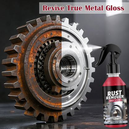 🔥2026 SALE - NANO METAL RUST REMOVER POLISHING SPRAY FOR TOOLS, CARS, BIKES, GRILLS, BOLTS, FIREARMS & MORE