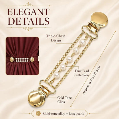 📿Multi-use Waist Cinch Clip | Cardigan & Shawl Clothing Fastener💎