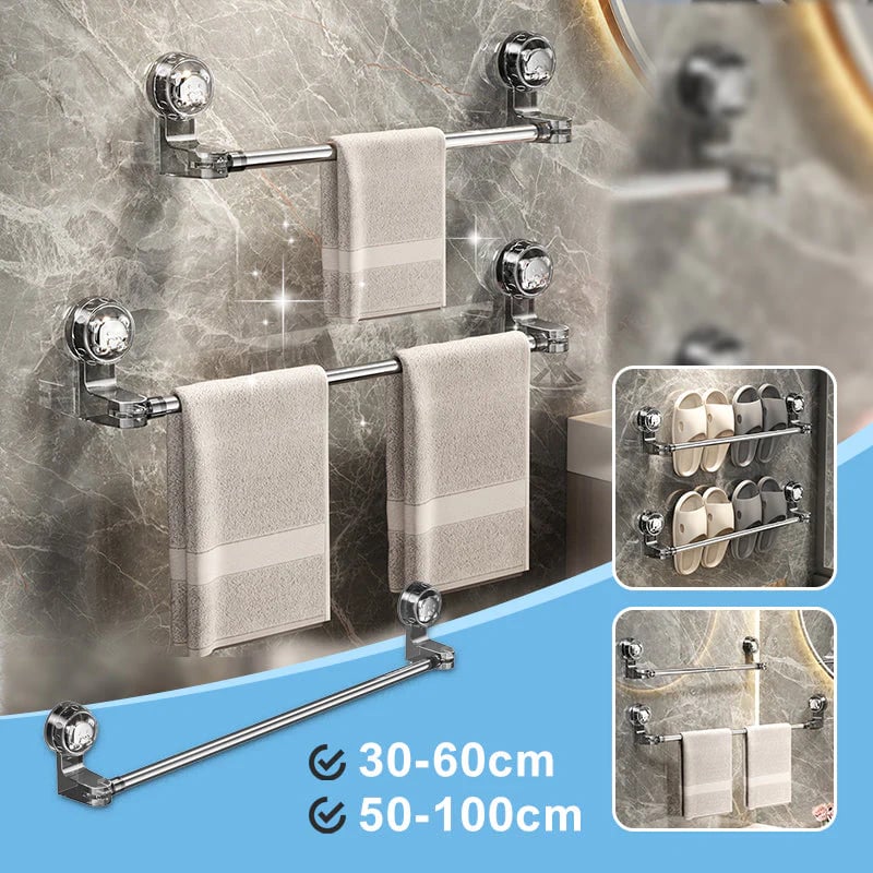 ✨✨Adjustable Suction Cup Towel Bar