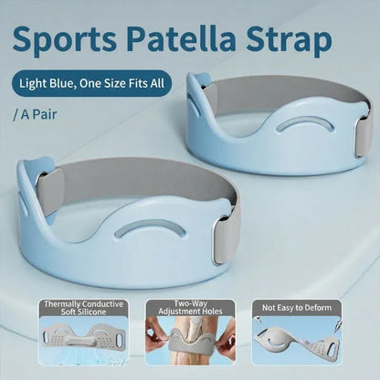 🦵 Breathable Shock-Absorbing Patella Knee Strap – Adjustable Support for Active Movement 🏃