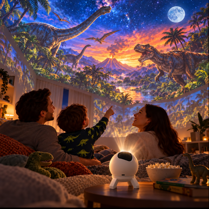 🦖✨ Dino Adventure Projector Lamp™