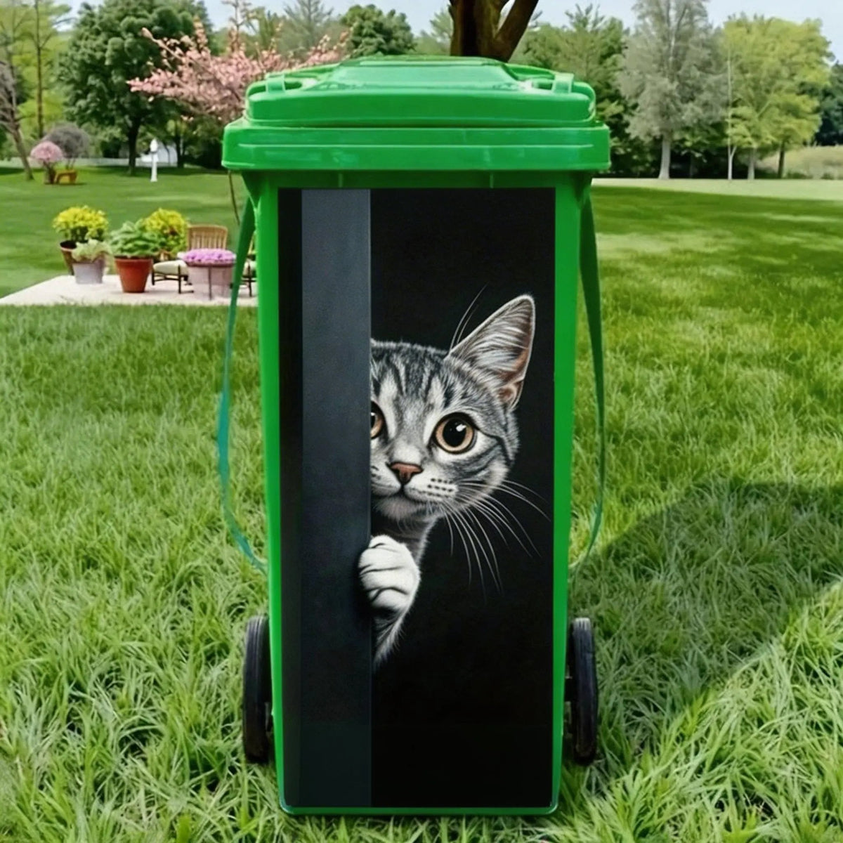𝟒𝟗% 𝐎𝐅𝐅 𝐅𝐥𝐚𝐬𝐡 𝐒𝐚𝐥𝐞!:Creative Trash Can Sticker with Colourful Cartoon✨