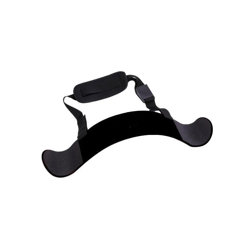 💪 Adjustable Aluminum Arm Blaster – Bicep Curl Isolation Trainer for Focused Arm Workouts