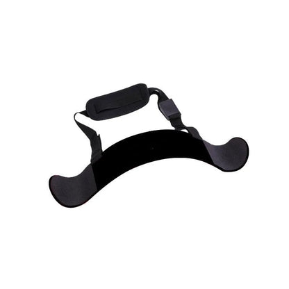 💪 Adjustable Aluminum Arm Blaster – Bicep Curl Isolation Trainer for Focused Arm Workouts