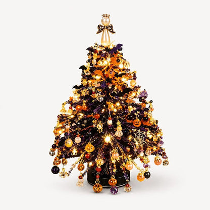 🎄Handmade Elegant Beaded Mini Christmas Tree✨Collectible Premium Holiday Decor Kit