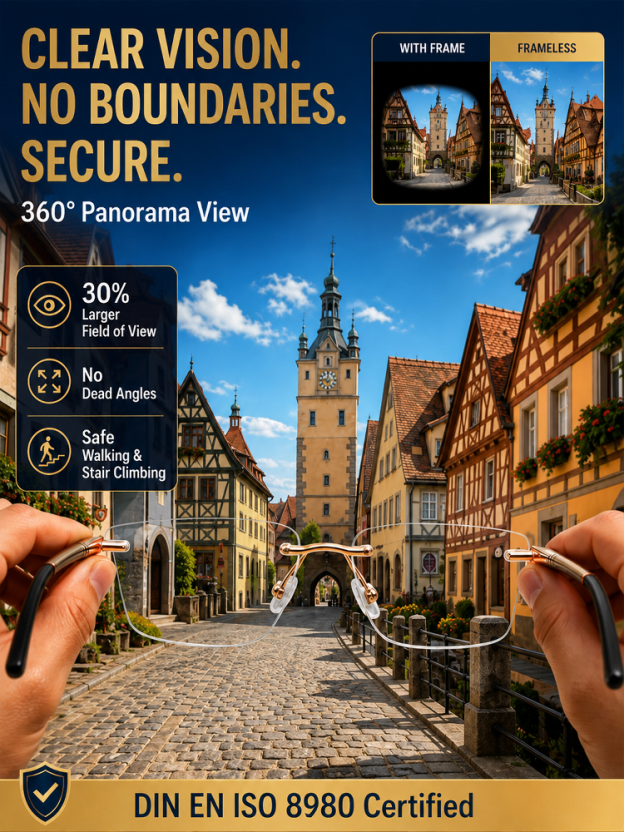 👓 Ultra-Light Auto-Focus Glasses – Smart Vision Support for Clear Near & Far Viewing