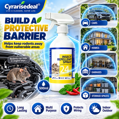 🐀49% OFF NOW ! ✨All-Purpose Rodent Repellent Spray – Non-Toxic Safe Indoor Mouse Deterrent