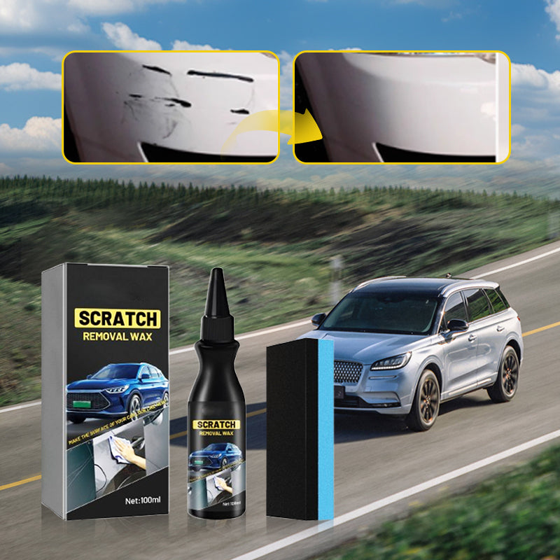 📣Hot Sale Buy More Get More Free🚗Effective Car Scratch Remover with Sponge