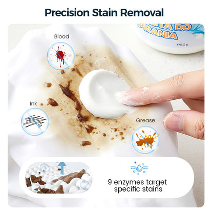 🧺✨ Coconut Oil Laundry Stain-Removing Paste – Deep Clean for Tough Clothing Stains