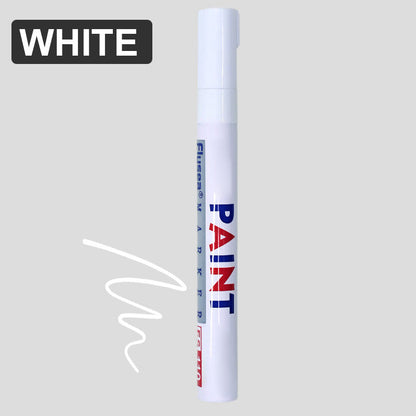 🛞 Waterproof Tire Paint Marker – 12 Colors for DIY Tire Lettering & Customization